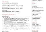 Resume Samples for Experienced Kpo Professionals Hr Talent Acquisition Cv Sample 2022 Writing Tips – Resumekraft