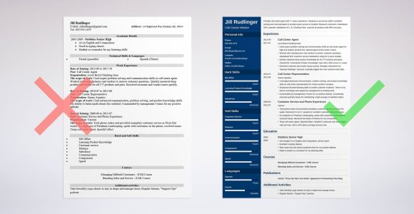 Resume Samples for Experienced Professionals In Bpo Call Center Resume Examples [lancarrezekiqskills & Job Description]