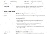 Resume Samples for Experienced Professionals In Bpo Call Center Resume & Guide (lancarrezekiq 12 Free Downloads) 2022