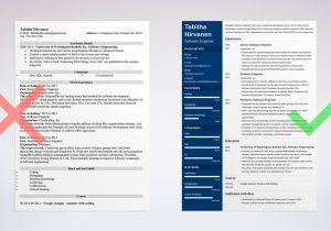 Resume Samples for Experienced software Professionals software Engineer Resume Examples & Tips [lancarrezekiqtemplate]