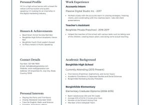 Resume Samples High School Students Work Experience Free Custom Printable High School Resume Templates Canva