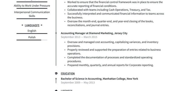 Resume Samples In Finance and Accounting Accounting and Finance Resume Examples & Writing Tips 2022 (free