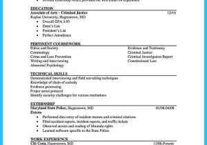 Resume Samples Of A Criminal Justice Graduate Awesome Best Criminal Justice Resume Collection From Professionals …