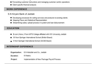 Resume Samples Of Experience In Financial Services Banking & Finance Cv Template Job Resume format, Finance Jobs …