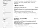 Resume Samples Retail to Admin Jobs 12 Retail assistant Resume Samples & Writing Guide – Resumeviking.com