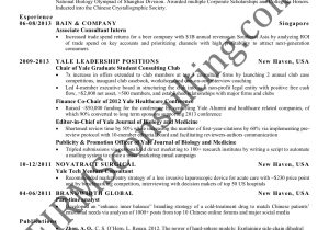 Resume Samples that Got Interview Invite From Mkinsey Consulting Resume – Firmsconsulting Strategy Skills & Case …