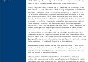 Resume Samples that Got Interview Invite From Mkinsey Mckinsey Cover Letter Examples & Ready-to-use Templates