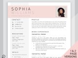 Resume Samples to Get Jb In Usa Professional Resume Template Word. Cv Template Professional – Etsy.de