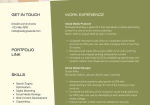 Resume Skills Section Sample social Media Olive Green Light Yellow Color Blocks social Media Manager Resume … Resume Skills Section Sample social Media Olive Green Light Yellow Color Blocks social Media Manager Resume …