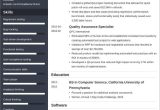 Resume Summary Mechanical Quality Control Samples Quality assurance (qa) Resume Samples for 2022 [lancarrezekiqtips]