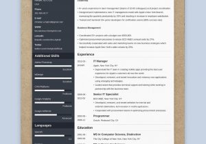 Resume Template for 1 Year Experience Best Resume format 2022 (3lancarrezekiq Professional Samples)