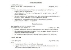 Resume Template for 18 Year Old 50 College Student Resume Templates (& format) á Templatelab