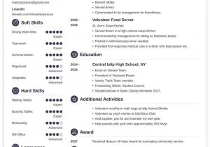 Resume Template for First Job Teenager Resume Examples for Teens: Templates, Builder & Guide [tips]