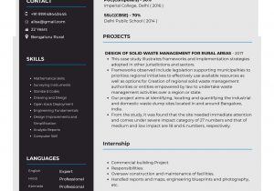 Resume Template for Freshers with Photo Visual Resume Template by Expert Build Resume Hullojobs