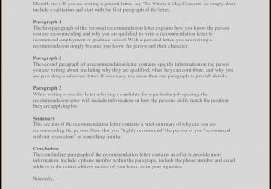 Resume Template for Letter Of Recommendation Personal Recommendation Letter Template Fresh Personal Letter Of …