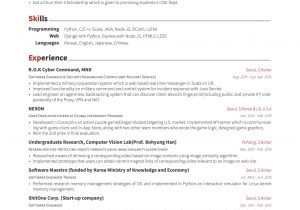 Resume Template for Multiple Positions at Same Company Latex Templates – Cvs and Resumes