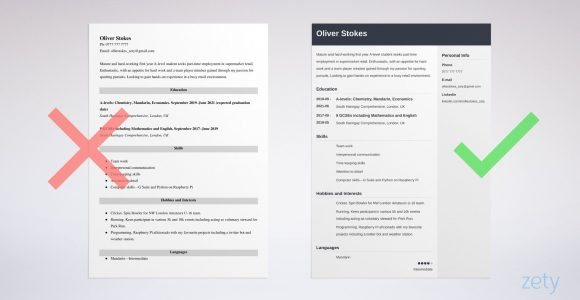 Resume Templates for 16 Year Olds How to Write A Cv for A 16-year-old [template for First Cv]