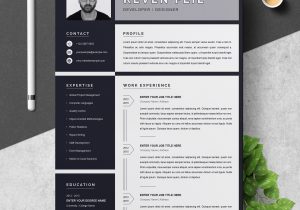 Resume Templates for Freshers Free Download Resume / Cv Template Black & White â Free Resumes, Templates …