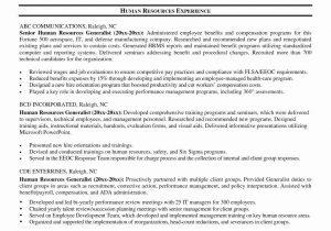 Resume Templates for Human Resources Generalist Download Sample Hr Generalist Resume Templates Office 2020 …
