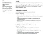 Resume Templates for Mental Health Professionals Psychologist Resume Examples & Writing Tips 2021 (free Guide)
