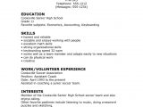 Resume Templates for New High School Graduates Resume format High School Graduate – Resume format High School …