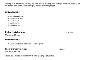 Resume Templates for Oil and Gas Industry Oil and Gas Resume Template 074