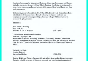 Resume Templates for Recent College Graduate with No Experience Cool Cool Sample Of College Graduate Resume with No Experience …