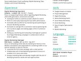Resume Templates for social Media Marketing Digital Marketing Resume Example Cv Sample [2020] Resumekraft