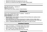 Resume Templates with Education Listed First High School Grad Resume Sample Monster.com