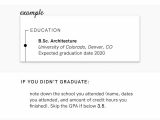 Resume with No College Degree Sample How to List Unfinished College Degree On Resume [examples]