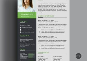 Resume with Picture Template Free Download Free Clean Cv/resume Template On Behance