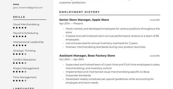 Retail Management Resume Examples and Samples Retail-manager Resume Examples & Writing Tips 2021 (free Guide)