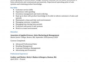 Retail Sales associate Job Resume Sample Retail Sales associate Resume Examples – Resumebuilder.com