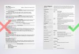 Reverse Chronological Resume Template Free Download Reverse Chronological Resume Templates & format Examples