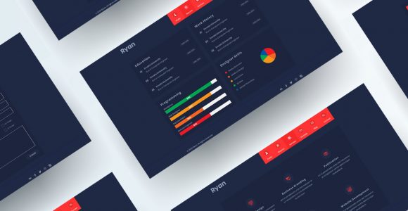 Ryan Cv Resume Vcard Template Free Download Ryan Cv Resume/ Vcard HTML5 Template by Tauhid Hasan On …