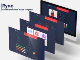 Ryan Vcard Resume Cv Template Download Ryan-cv Resume/ Vcard HTML5 Template – Uplabs