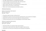 Safety and Occupational Health Specialist Sample Resume Sample Safety and Occupational Health Specialist Resume Sample …