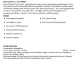 Safety Officer Resume Sample for Freshers Fire and Safety Fresher Resume format