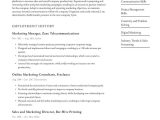 Sales and Marketing Manager Resume Sample Doc Marketing Manager Resume Examples & Writing Tips 2021 (free Guide)