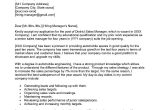 Sales Manager Resume Cover Letter Sample District Sales Manager Cover Letter Examples – Qwikresume