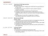 Sales Representative Job Description Sample Resume International Sales Representative Resume 2022 Writing Tips …