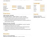 Sample 8th Grade social Studies Teacher Resume Middle School Teacher Resume Sample 2022 Writing Tips – Resumekraft
