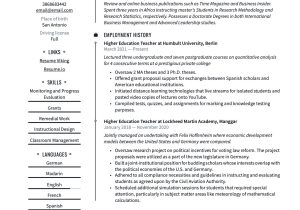 Sample 8th Grade social Studies Teacher Resume Teacher Resume & Writing Guide  19 Examples 2022