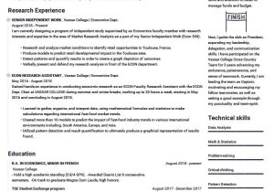 Sample About Me Resume for Students 10 Cv Examples for Students to Stand Out even without Experience