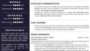 Sample About Me Resume for Students  10 Cv Examples for Students to Stand Out even without Experience