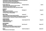 Sample Academic Resume for Graduate School Academic Resume Template for Graduate School