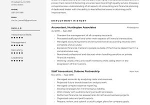 Sample Accounting Resume for College Student Accountant Resume Examples & Writing Tips 2022 (free Guide)