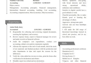 Sample Accounting Resume for Fresh Graduate Word Of General Fresh Graduate Resume.docx Wps Free Templates
