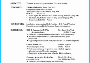 Sample Accounting Resume with No Experience Accounting Graduate Resume No Experienceâ¢ Printable Resume …