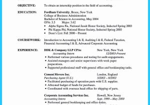Sample Accounting Resume with No Experience Accounting Graduate Resume No Experienceâ¢ Printable Resume …